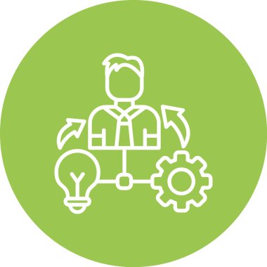 seo modern simgesinin vektör illüstrasyonu