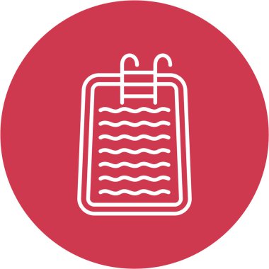 seyahat simgesi vektör çizimi