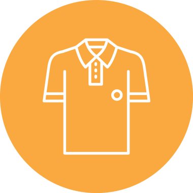 Gömlek. Web simgesi basit illüstrasyon