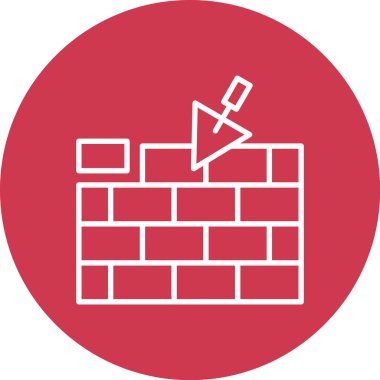 Yapı simgesinin vektör illüstrasyonu
