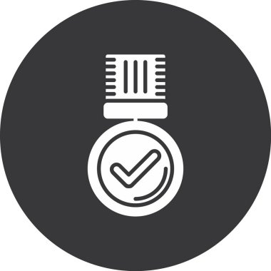 vektör simgesini kontrol et modern basit vektör illüstrasyonu