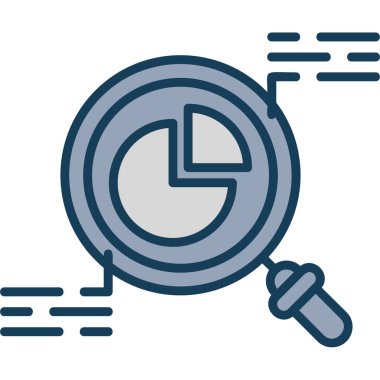 Ara. Web simgesi basit illüstrasyon