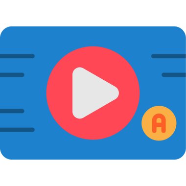 Video oynatıcı simgesi çal