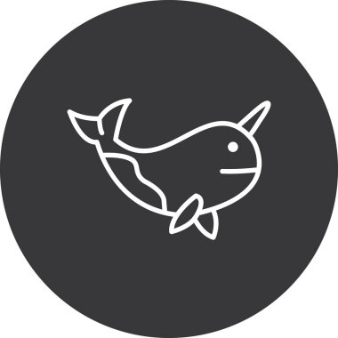 Kolayca değiştirebilen ya da düzenleyebilen köpekbalığı vektör simgesi