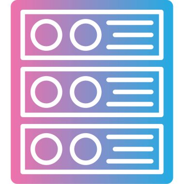 seo modern simgesinin vektör illüstrasyonu