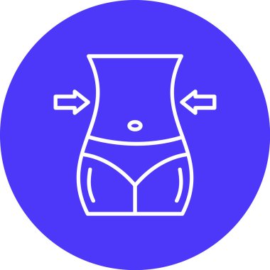 Mayolu ikonun vektör illüstrasyonu