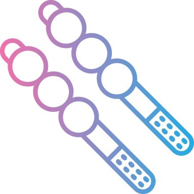 termometre simgesi vektör illüstrasyonu