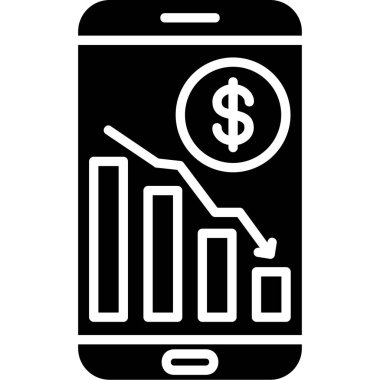 cep telefonu simgesi, vektör illüstrasyonu