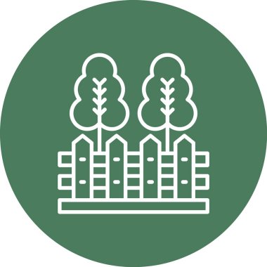 Bir şehir simgesinin vektör illüstrasyonu