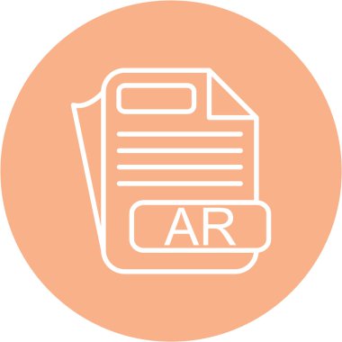 Belge simgesinin vektör illüstrasyonu