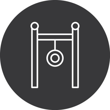 Modern simgenin vektör illüstrasyonu