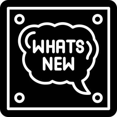 Sırada ne var? simge, basit vektör