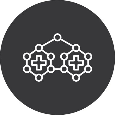 seo modern simgesinin vektör illüstrasyonu