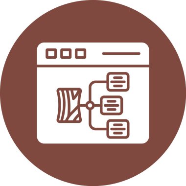 seo modern simgesinin vektör illüstrasyonu