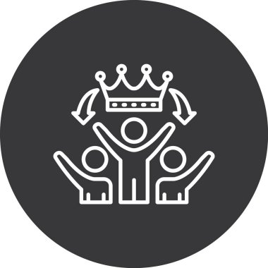 insanlar simge vektör illüstrasyonu