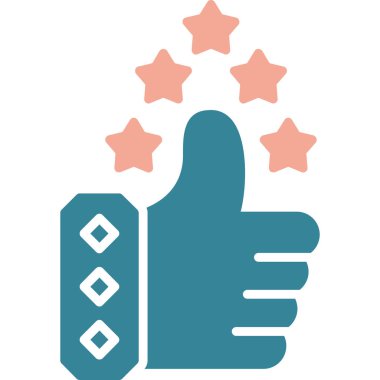 Geri bildirim. Web simgesi basit illüstrasyon