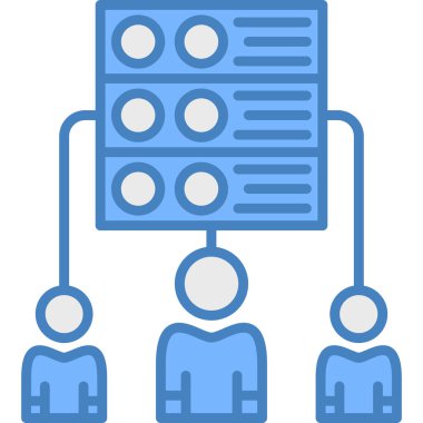 ağ paylaşımı. Basit resimleme