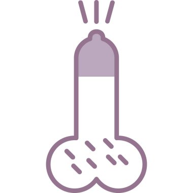 Bir bebek sütünün izole edilmiş tek bir simgesinin vektör çizimi