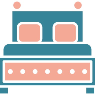 Kanepe. Web simgesi basit illüstrasyon