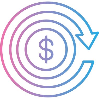 para simgesi vektör illüstrasyonu