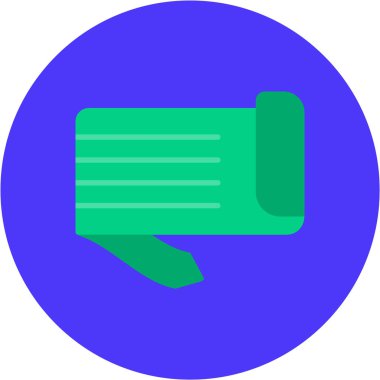 Konuş. Web simgesi basit illüstrasyon