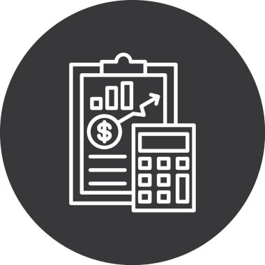 iş konsepti ikonu illüstrasyon vektör illüstrasyonu