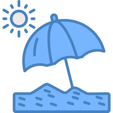 Yaz kutsal kişilerin resmi, vektör çizim