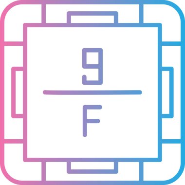 Takvim simgesinin vektör illüstrasyonu