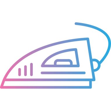 Bir radyonun modern bir simgesinin vektör çizimi