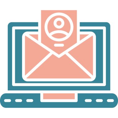 Zarf posta simgesi. beyaz arkaplanda izole edilmiş web tasarımı için ana posta harf vektör çizelgesi