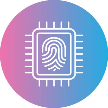 Modern simgenin vektör illüstrasyonu