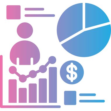 İş grafiği Çizgi simgesi, grafik, grafik, grafik, pasta diyagramı. Bilgi şablonu. İnce çizgi resim, taslak ve