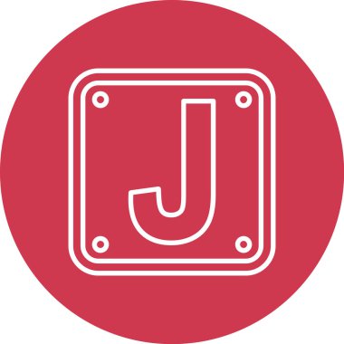 Vektör illüstrasyon simgesi, modern arkaplan