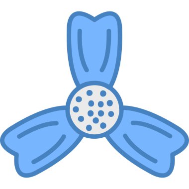 çiçek simgesi vektör illüstrasyonu