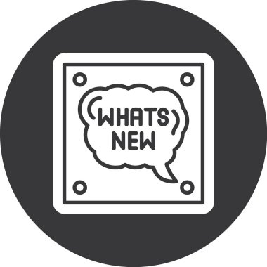 Konuşma balonunda, vektörde, stokta yazılı sonraki metin nelerdir