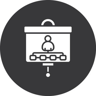 Vektör Seo simgesinde Trendy bir görünüm...