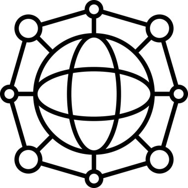 ağ genel ağ simgesi