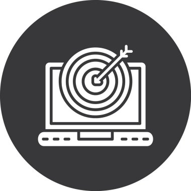 seo modern simgesinin vektör illüstrasyonu