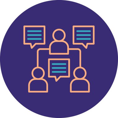 Modern eğitim ikonunun vektör illüstrasyonu