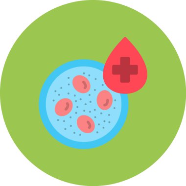 İlaç. Web simgesi basit illüstrasyon