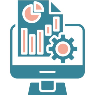 veri analizi. Web simgesi