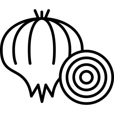 Gıda simgesinin vektör illüstrasyonu