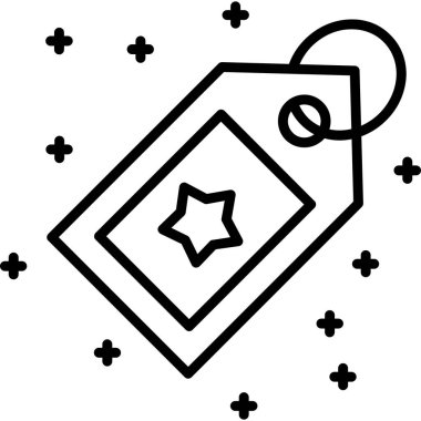 yıldız simgesi vektör illüstrasyonu