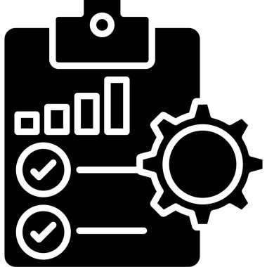 data analizi vektör simgesi modern basit vektör illüstrasyonu