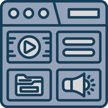 Çokluortam oynatıcı simgesi