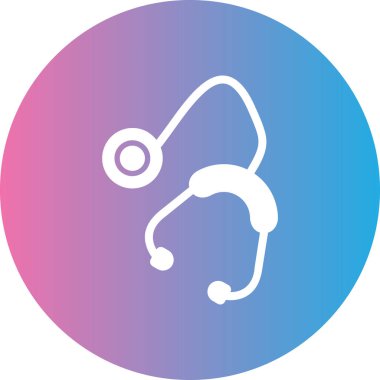 Doktor Web simgesi, basit vektör illüstrasyonu