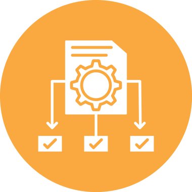 Ayarlama. Web simgesi basit illüstrasyon