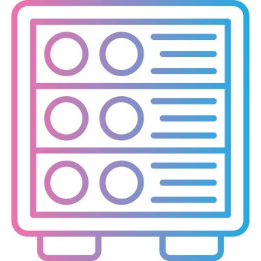 Modern eğitim ikonunun vektör illüstrasyonu