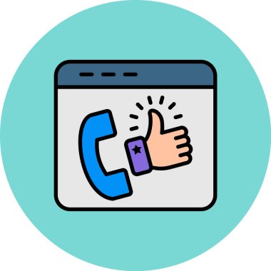 Akıllı telefon. Web simgesi basit illüstrasyon