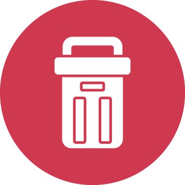 Çöp kutusu vektör illüstrasyonuName